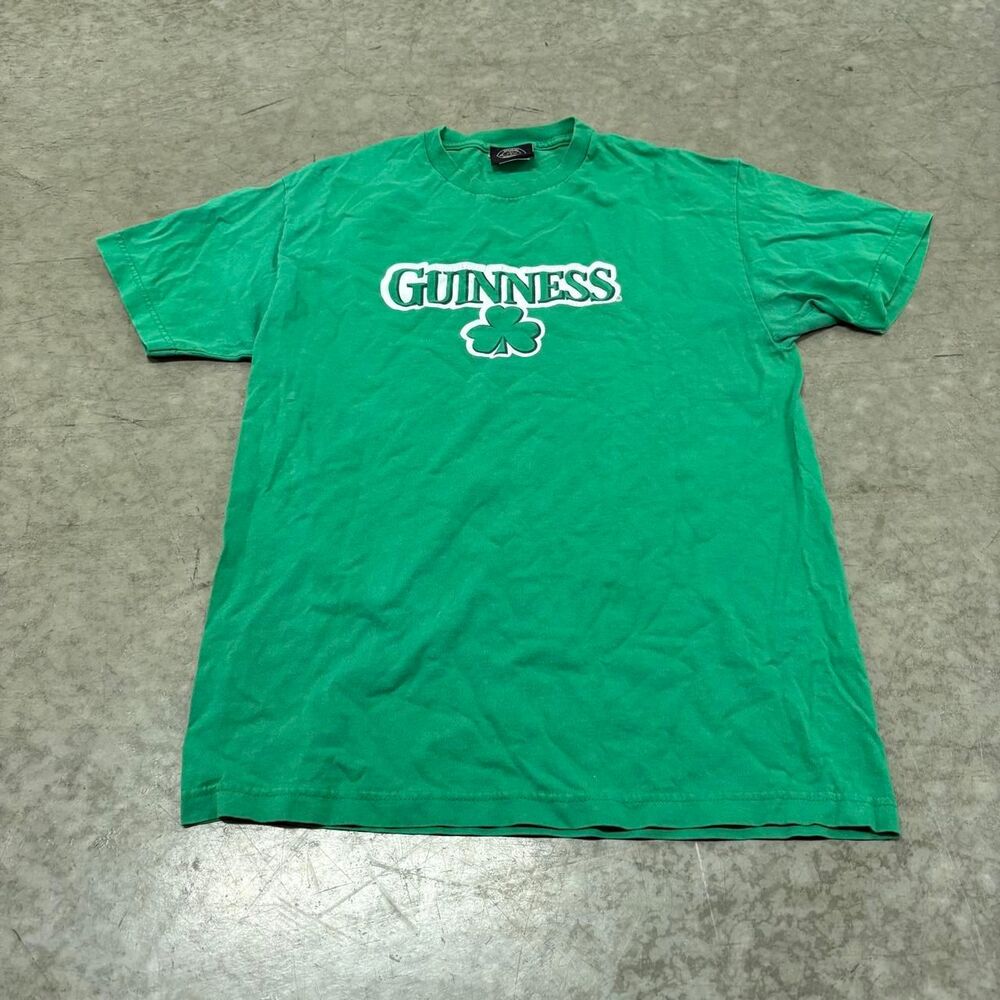 Guinness Irish Shamrock Graphic Tee Large